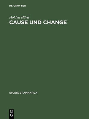 cover image of Cause und Change